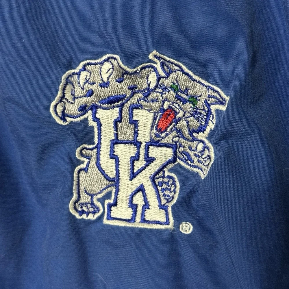 Vintage Kentucky 90's Starter Pullover Windbreaker Size XL Embroidered